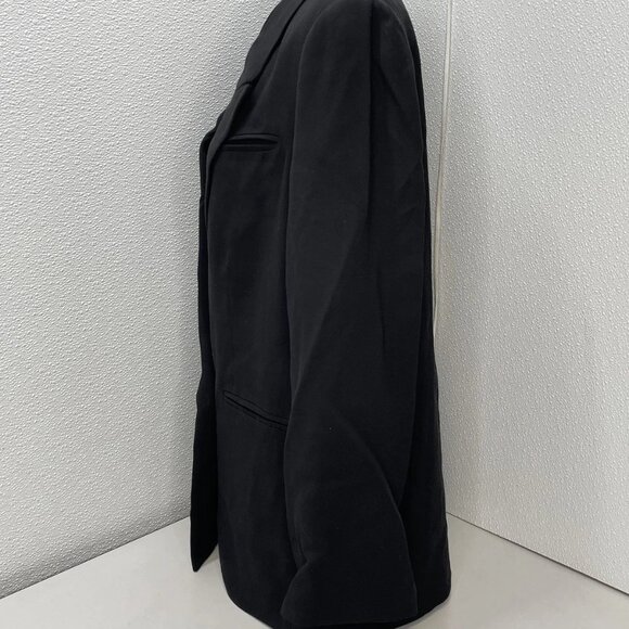 NEW ARGENT  Women's Blazer Madison Viscose Wool Crepe Size 6 Black - Picture 4 of 7
